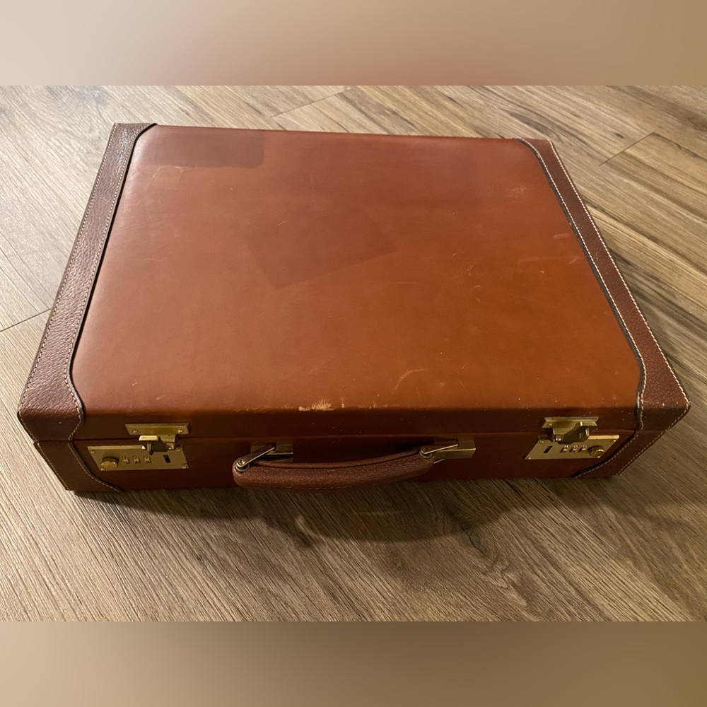 Mark Cross vintage briefcase